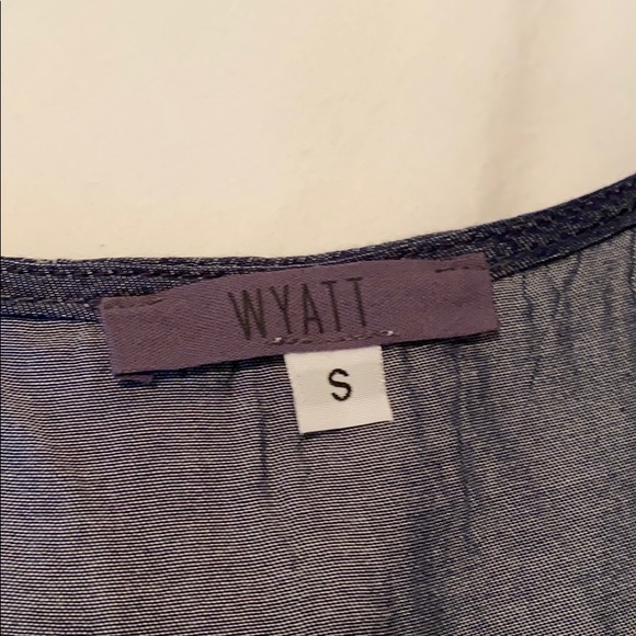 Wyatt Breathable Cotton Dress in Jean Print - Picture 3 of 6